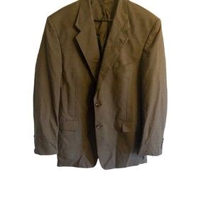 KILBURNE AND FINCH - MEN'S GRAY CHECK 2-PIECE SUIT - SIZE 44L 38 39W